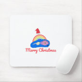 メリークリスマス前向き – エネルギー – 虹 マウスパッド (マウス)