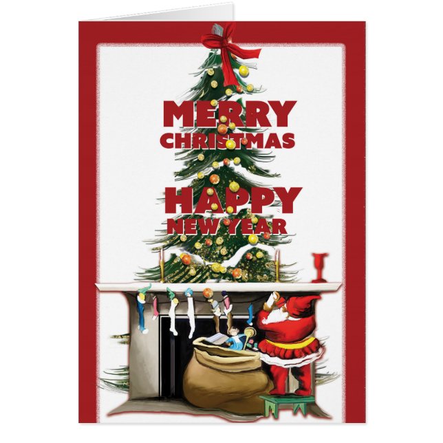 メリークリスマス及び明けましておめでとう (正面)