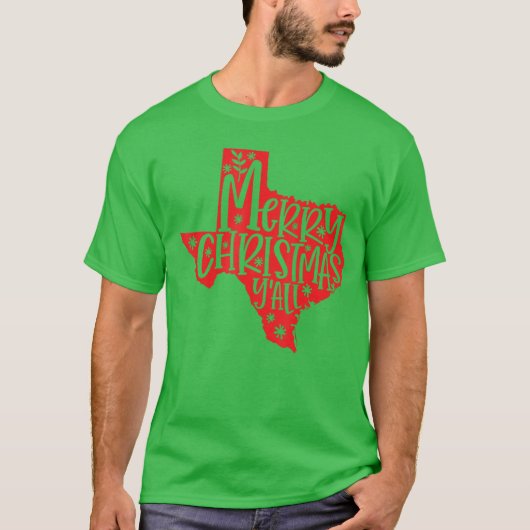 メリークリスマス友達 Tシャツ (正面)