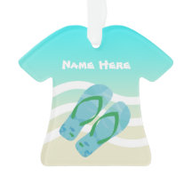 メリークリスマス名前をカスタムする熱帯ビーチ波