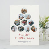 メリークリスマス多重写真赤 (スタンド正面)