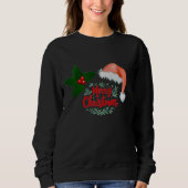 メリークリスマス大人用スウェットシャツ スウェットシャツ (正面)