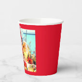 メリークリスマス天の天使 紙コップ (左)