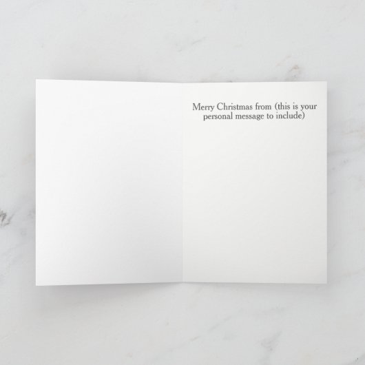 メリークリスマス子供と学校の出生遊。 シーズンカード (内部)