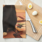 メリークリスマス子猫 キッチンタオル (四つ折り)