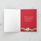 メリークリスマス実在不動産仲介業者不動事業 シーズンカード (内部)