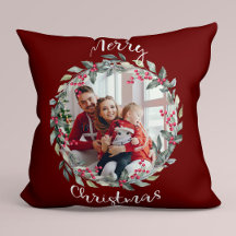 メリークリスマス家族の写真の赤