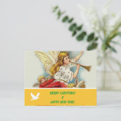 メリークリスマス家族の写真はがき シーズンポストカード (スタンド正面)