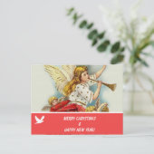 メリークリスマス家族の写真はがき シーズンポストカード (スタンド正面)