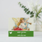 メリークリスマス家族の写真はがき シーズンポストカード (スタンド正面)