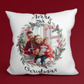 メリークリスマス家族の写真 クッション