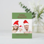 メリークリスマス家族の写真（名前あり） (スタンド正面)