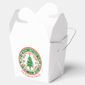 メリークリスマス家族の名前 フェイバーボックス (オープン)