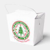 メリークリスマス家族の名前 フェイバーボックス (裏面サイド)