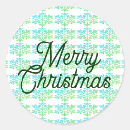 メリークリスマス封筒用シール ラウンドシール