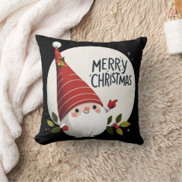 メリークリスマス小妖精や小人帽子 クッション