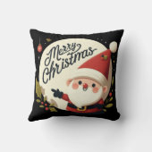 メリークリスマス小妖精や小人帽子 クッション (裏面)