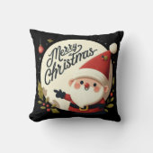 メリークリスマス小妖精や小人帽子 クッション (正面)