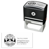 メリークリスマス差出人住所 セルフインキングスタンプ (インサイチュ)