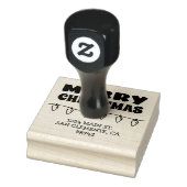 メリークリスマス差出人住所 ラバースタンプ (スタンプ)