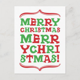 メリークリスマス式はがき シーズンポストカード