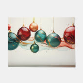 メリークリスマス形式のデザイン ドアマット (正面)