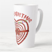 メリークリスマス後期マグカップ カフェラテマグ (右アングル)