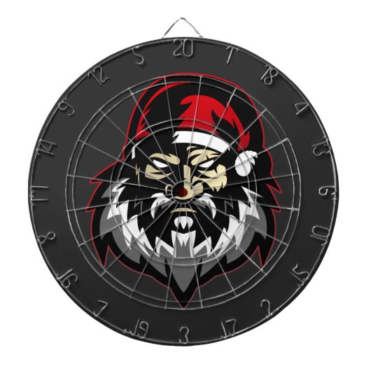 メリークリスマス怒サータ ダーツボード (正面)