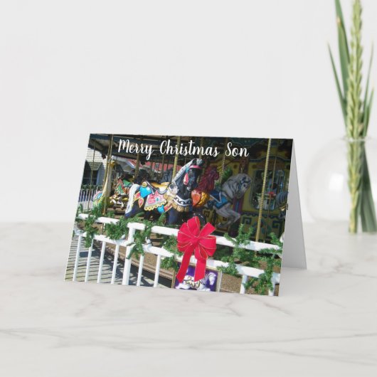 メリークリスマス恋しく思&***SON*** シーズンカード (正面)