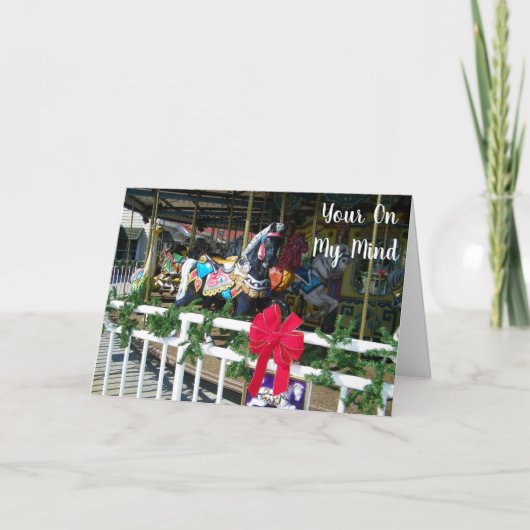 メリークリスマス恋しく思(&You ALL YEAR) シーズンカード (正面)