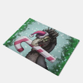 メリークリスマス恐竜 ドアマット (アングル)