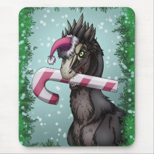 メリークリスマス恐竜 マウスパッド