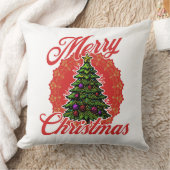 メリークリスマス投げ枕 クッション (ブランケット)