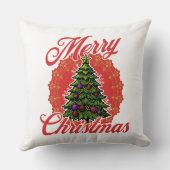 メリークリスマス投げ枕 クッション (裏面)