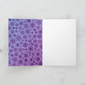 メリークリスマス折り畳みグリーティングカード カード (内部)