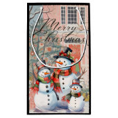 メリークリスマス抱き枕 スモールペーパーバッグ (裏面)