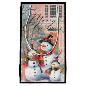 メリークリスマス抱き枕 スモールペーパーバッグ (正面)