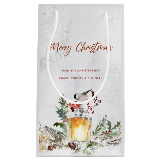 メリークリスマス抱き枕 スモールペーパーバッグ (正面)