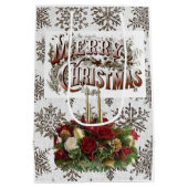 メリークリスマス抱き枕 ミディアムペーパーバッグ (裏面)