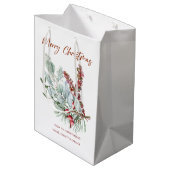 メリークリスマス抱き枕 ミディアムペーパーバッグ (裏面アングル)