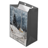 メリークリスマス抱き枕 ミディアムペーパーバッグ (正面アングル)