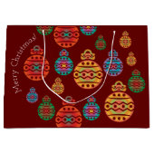 メリークリスマス抱き枕 ラージペーパーバッグ (正面)