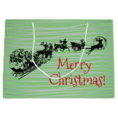 メリークリスマス抱き枕 ラージペーパーバッグ (正面)