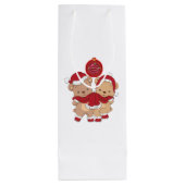 メリークリスマス抱き枕 ワインギフトバッグ (裏面)