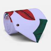 メリークリスマス抽象芸術パターン ネクタイ (ロール)