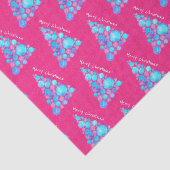 メリークリスマス抽象芸術紫色の大きな木 薄葉紙 (詳細)