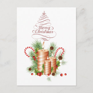 メリークリスマス招待状ポストカード インビテーションポストカード