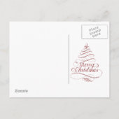 メリークリスマス招待状ポストカード インビテーションポストカード (裏面)