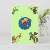 メリークリスマス招待状 招待状 (スタンド正面)