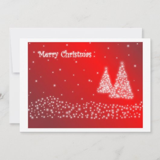 メリークリスマス招待状 招待状 (正面)